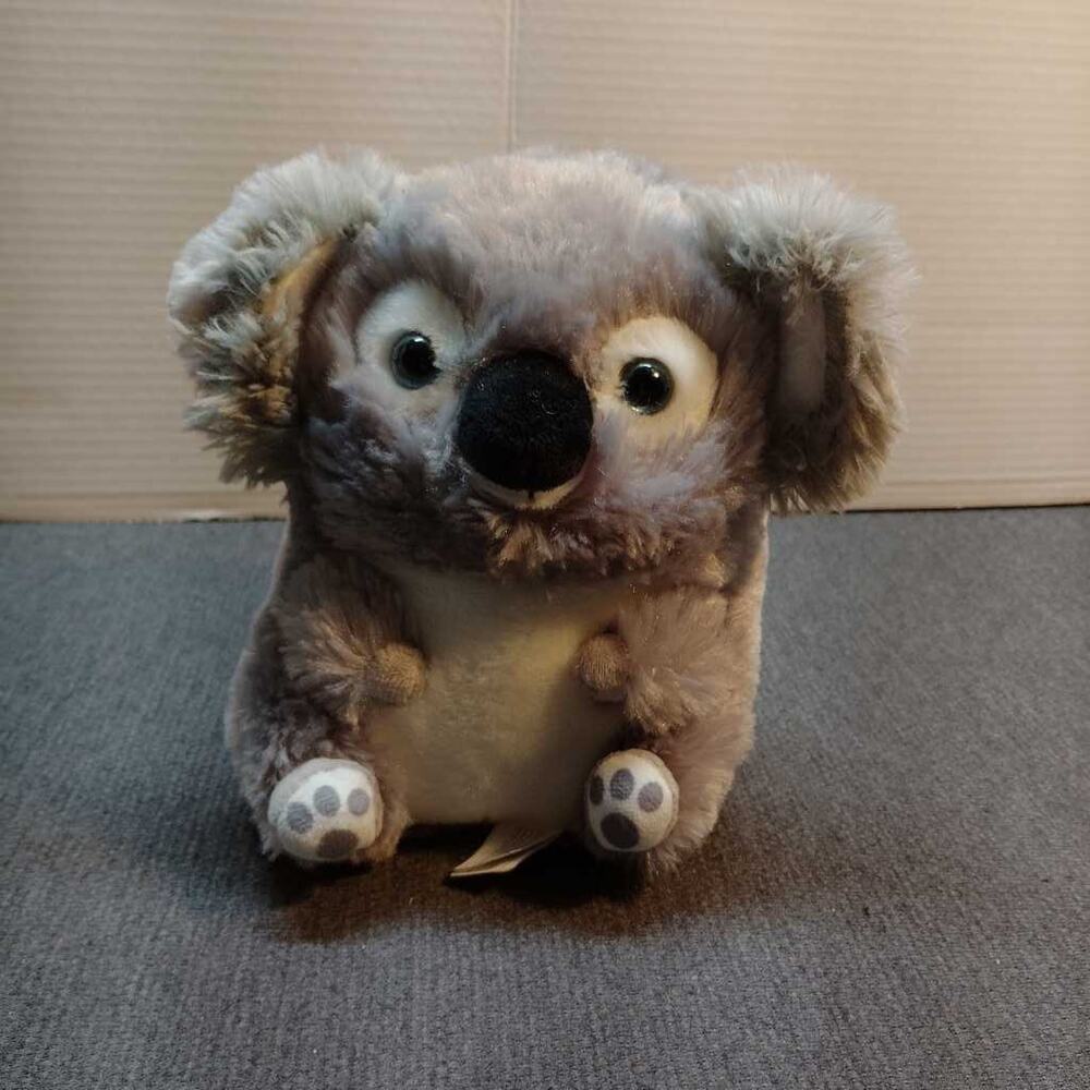 Nanco Koala Plush Stuffed Animal Gray Soft Kawaii Australia Toy Collectible